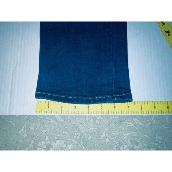 Men's PAIGE Federal Denim Jeans Blue Straight Leg Stretch Size 32 Fits 33x31 - Picture 10 of 16